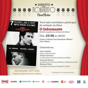 IAB participará de debate no Cine Odeon após exibição de filme