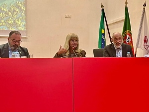  Da esq. para a dir., André Meira, Rita Cortez e Eduardo Vera-Cruz Pinto