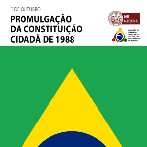 Celebrar os 34 anos da Constituição é renovar o compromisso com a democracia, diz Sydney Sanches