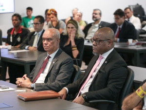  Da esq. para a dir., Paulo Fernando de Castro e  Luiz Henrique de Oliveira Júnior. Foto: Alex Ramos