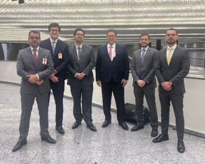Da esq. para a dir., Jorge Niemeyer, Alex Velmovitsky, Pedro Igor de Souza Pinto Oliveira, Arnon Velmovitsky, Igor Couto, Allan Machado